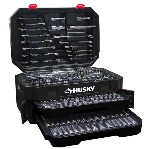 husky steel tool box set|husky 1200 piece tool set.